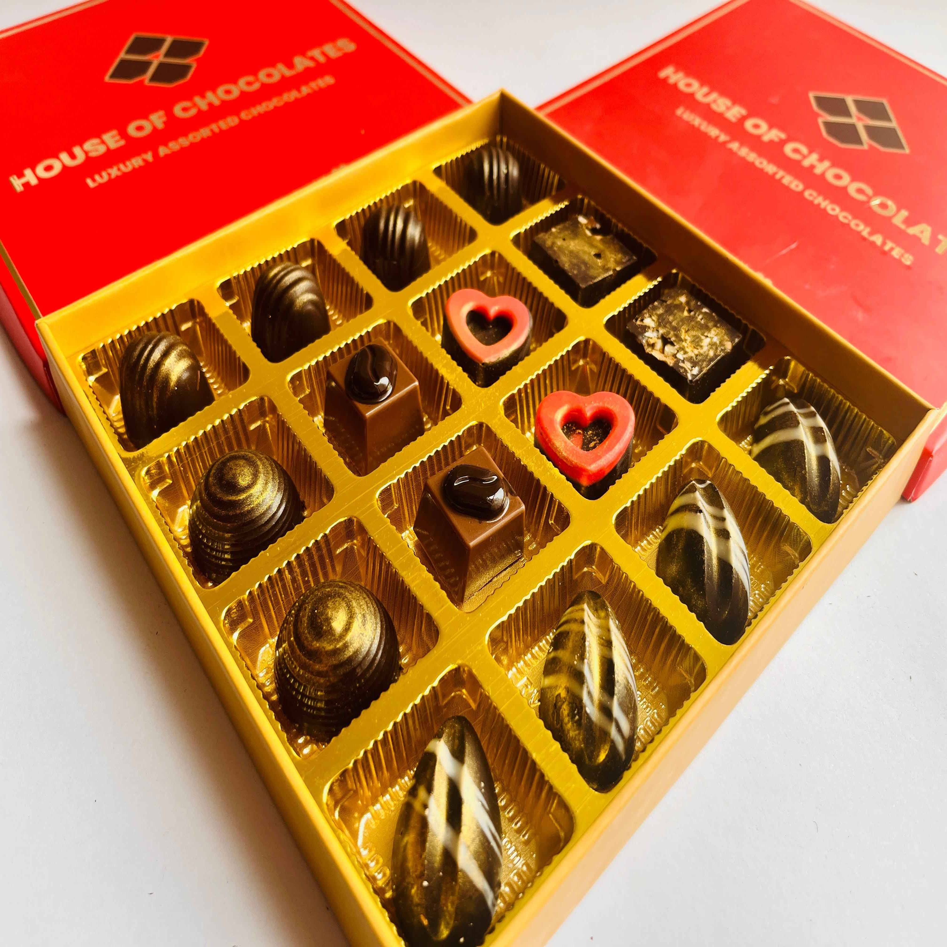 Assorted Luxury Chocolates [Box of 16]