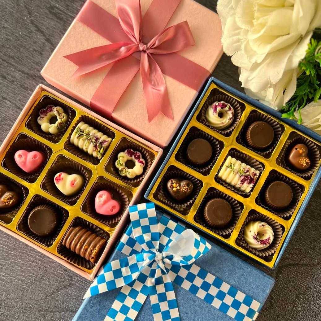 Fruit and Nut Chocolates for Kids [Box of 9]