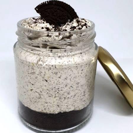 Oreo nutella Cheesecake Jar